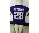 Nike kids jerseys minnesota vikings #28 adrian peterson purple[nike]