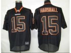 NFL Chicago Bears #15 Marshall BLACK Jerseys[lights out