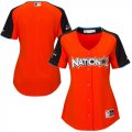 Womens National League Majestic Orange 2017 MLB All-Star Game Home Run Derby Team Jersey