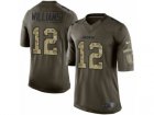 Mens Nike Los Angeles Chargers #12 Mike Williams Limited Green Salute to Service NFL Jersey