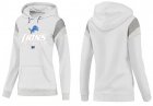 Women Detroit Lions Logo Pullover Hoodie-042