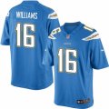 Mens Nike San Diego Chargers #16 Tyrell Williams Limited Electric Blue Alternate NFL Jersey