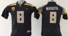 NCAA Oregon Ducks #8 Mariota black jerseys