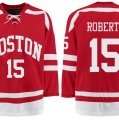 Boston University Terriers BU #15 Nick Roberto Red Stitched