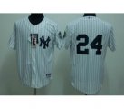 New York Yankees #24 Can贸 2009 world series patchs white