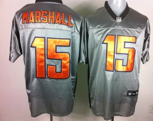 nfl jersey chicago bears #15 brandon marshall grey shadow