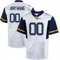 West Virginia Mountaineers White Mens Customized College Jersey