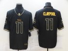 Nike Steelers #11 Chase Claypool Black Gold Vapor Untouchable Limited Jersey
