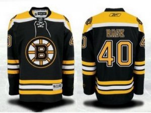 NHL Boston Bruins #40 Tuukka Rask Black Jersey