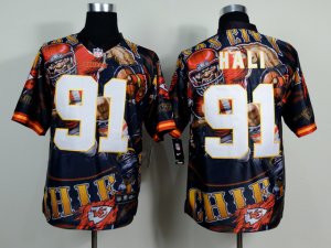 Nike kansas city chiefs #91 hali camo jerseys[Elite Fanatical version]