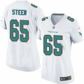 Women's Nike Miami Dolphins #65 Anthony Steen Limited White NFL Jersey