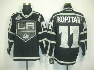 nhl jerseys los angeles kings #11 kopitar fullblack[2012 stanley cup champions]