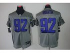 Nike NFL baltimore ravens #92 Haloti Ngata grey jerseys[Elite shadow]