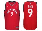 Nike NBA Toronto Raptors #9 Serge Ibaka Jersey 2017-18 New Season Red Jersey