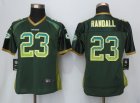 Women Nike Green Bay Packers #23 Randall green Jerseys(Drift Fashion)