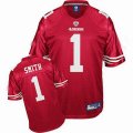 San Francisco 49ers #1 Troy Smith red