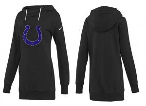 Women Indianapolis Colts Logo Pullover Hoodie-057