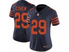 Women Nike Chicago Bears #29 Tarik Cohen Vapor Untouchable Limited Navy Blue 1940s Throwback Alternate NFL Jersey