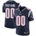 Youth Nike New England Patriots Customized Navy Blue Team Color Vapor Untouchable Limited Player NFL Jersey