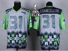 2015 Super Bowl XLIX Nike Seattle Seahawks #31 kam chancellor Jerseys(Style Noble Fashion Elite)