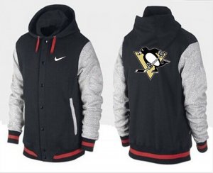 NHL Pittsburgh Penguins Logo Pullover Hoodie 5