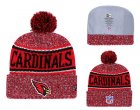 AZ Cardinals Fresh Logo Red Pom Knit Hat YD