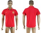 Guangdong Evergrande Red Soccer Polo Shirt