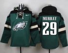 Nike Philadelphia Eagles #29 DeMarco Murray Green Player Pullover Hoodie