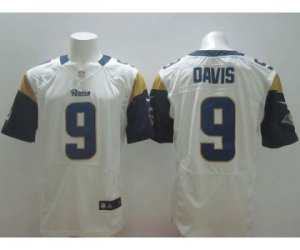 Nike St.Louis Rams #9 Austin Davis white Jerseys(Elite)