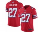 Mens Nike Buffalo Bills #27 Mike Tolbert Limited Red Rush NFL Jersey