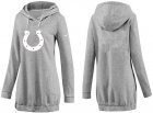 Women Indianapolis Colts Logo Pullover Hoodie-044