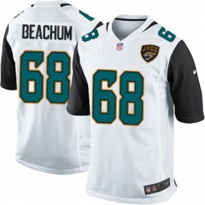 Mens Nike Jacksonville Jaguars #68 Kelvin Beachum Game White NFL Jersey