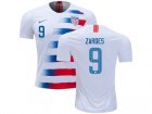 2018-19USA #9 Zardes Home Soccer Country Jersey