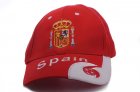 soccer nation hat spain red