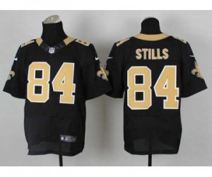 Nike jerseys new orleans saints #84 stills black[Elite]