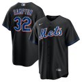 Mets #32 Mike Hampton Black Nike 2022 Alternate Cool Base Jersey