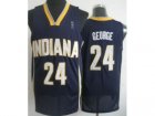nba Indiana Pacers #24 Paul George Blue jerseys(Revolution 30)