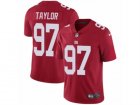 Mens Nike New York Giants #97 Devin Taylor Red Alternate Vapor Untouchable Limited Player NFL Jersey
