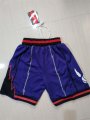 Raptors Purple Nike Throwback Shorts