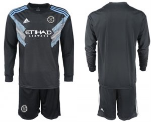 2018-19 New York City FC Away Long Sleeve Soccer Jersey