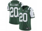 Mens Nike New York Jets #20 Marcus Williams Vapor Untouchable Limited Green Team Color NFL Jersey
