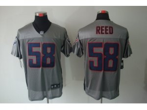 Nike NFL Houston Texans #58 Reed Grey Jerseys[Shadow Elite]