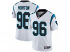 Mens Nike Carolina Panthers #96 Wes Horton Vapor Untouchable Limited White NFL Jersey