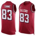 Nike Atlanta Falcons #83 Jacob Tamme Red Team Color Men Stitched NFL Limited Tank Top Jersey