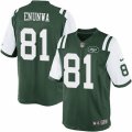 Mens Nike New York Jets #81 Quincy Enunwa Limited Green Team Color NFL Jersey