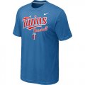 Nike MLB Minnesota Twins 2014 Home Practice T-Shirt - light Blue