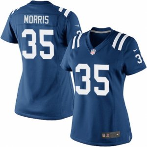 Women\'s Nike Indianapolis Colts #35 Darryl Morris Limited Royal Blue Team Color NFL Jersey