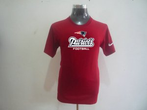 Nike New England Patriots Sideline Legend Authentic Logo Dri-FIT T-Shirt - Alternate Red