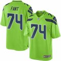 Youth Nike Seattle Seahawks #74 George Fant Limited Green Rush NFL Jersey