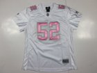 women Green Bay Packers #52 matthews Super Bowl XLV white[pink n